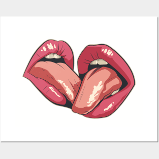 lips Posters and Art